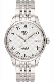  Shop Authentic Tissot T Classic Le Locle Automatic White Dial Silver Steel Strap Watch For Men - T41.1.483.33 - Luxxuri