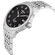  Shop Authentic Tissot Le Locle Automatic Black Dial Silver Steel Strap Watch For Men - T41.1.483.53 - Luxxuri