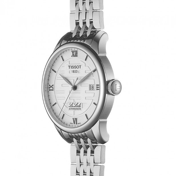  Shop Authentic Tissot Le Locle Double Happiness Automatic Silver Dial Silver Steel Strap Watch For Men - T41.1.833.50 - Luxxuri