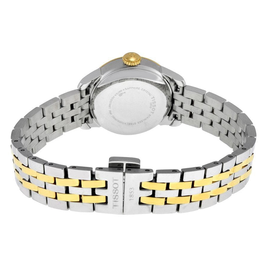  Shop Authentic Tissot Le Locle Automatic Small Lady White Dial Two Tone Steel Strap Watch For Women - T41.2.183.34 - Luxxuri