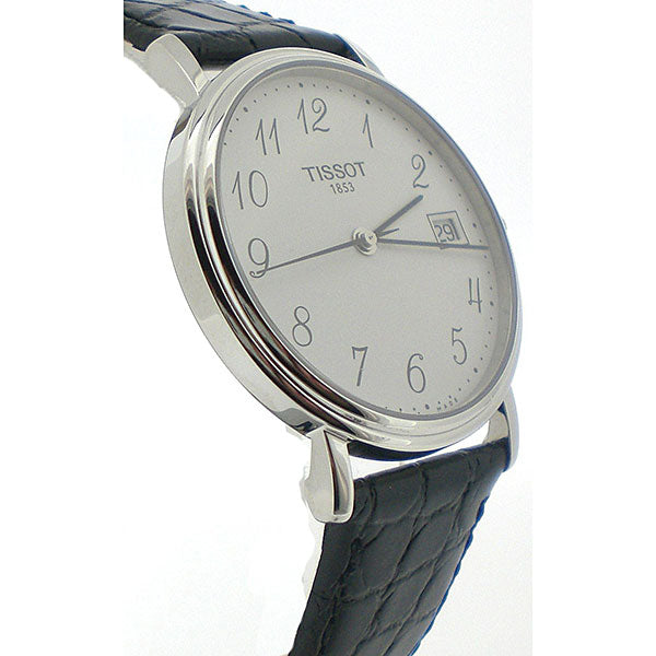  Shop Authentic Tissot T Classic Desire White Dial Black Leather Strap Watch For Men - T52.1.421.12 - Luxxuri