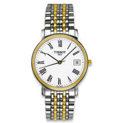  Shop Authentic Tissot T Classic Desire White Dial Two Tone Watch For Men - T52.2.481.13 - Luxxuri