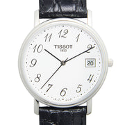  Shop Authentic Tissot T Classic Desire White Dial Black Leather Strap Watch For Men - T52.1.421.12 - Luxxuri