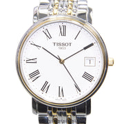  Shop Authentic Tissot T Classic Desire White Dial Two Tone Watch For Men - T52.2.481.13 - Luxxuri