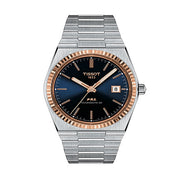  Shop Authentic Tissot PRX Powermatic 80 Automatic 18K Gold Blue Dial Silver Steel Strap Watch for Men - T931.407.41.041.00 - Luxxuri