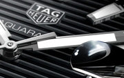  Shop Authentic Tag Heuer Aquaracer Black Dial Silver Steel Strap Strap Watch for Men - WAY201A.BA0927 - Luxxuri