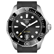  Shop Authentic Tag Heuer Aquaracer Professional 300 Automatic Black Dial Black Rubber Strap Watch for Men - WBP201A.FT6197 - Luxxuri