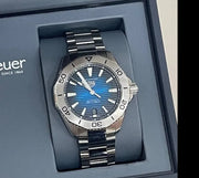 Shop Authentic Tag Heuer Aquaracer Professional 200 Automatic Blue Dial Silver Steel Strap Watch for Men - WBP2111.BA0627 - Luxxuri