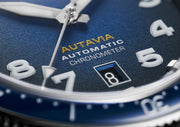  Shop Authentic Tag Heuer Autavia Calibre 5 Automatic Blue Dial Brown Leather Strap Watch for Men - WBE5116.FC8266 - Luxxuri