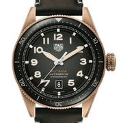  Shop Authentic Tag Heuer Autavia Calibre 5 Automatic Olive Green Dial Green Leather Strap Watch for Men - WBE5190.FC8268 - Luxxuri