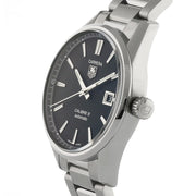  Shop Authentic Tag Heuer Carrera Automatic Black Dial Silver Steel Strap Watch for Men - WAR211A.BA0782 - Luxxuri