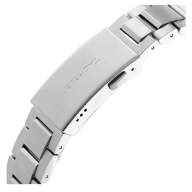 Shop Authentic Tag Heuer Aquaracer Black Dial Silver Steel Strap Watch for Men - WAY101B.BA0746 - Luxxuri