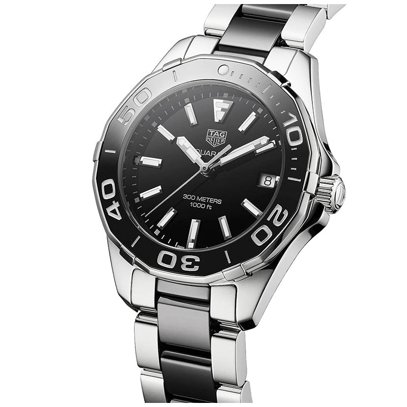  Shop Authentic Tag Heuer Aquaracer Black Dial Watch for Men - WAY131A.BA0913 - Luxxuri