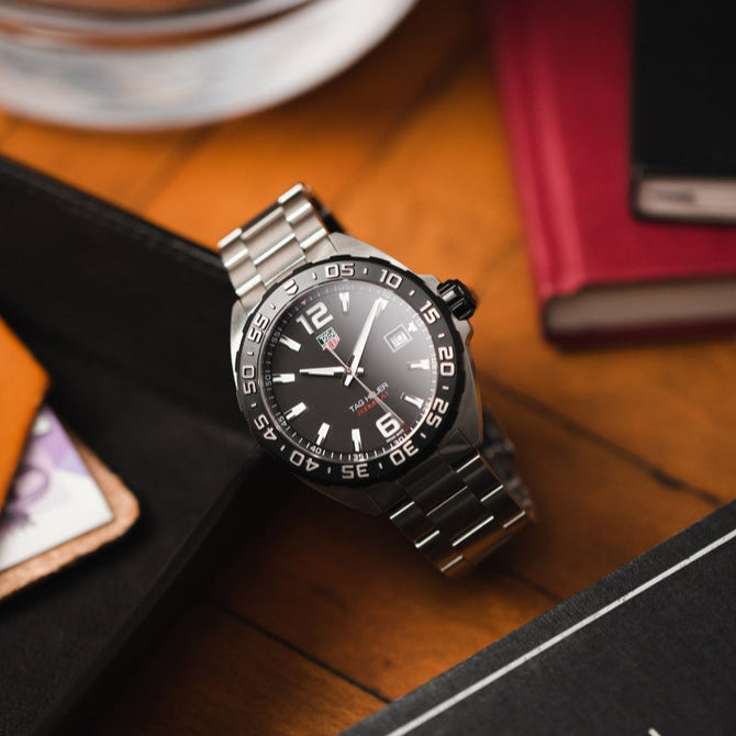  Shop Authentic Tag Heuer Formula 1 Black Dial Watch for Men - WAZ1110.BA0875 - Luxxuri