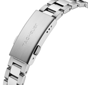  Shop Authentic Tag Heuer Aquaracer Quartz Black Dial Silver Steel Strap Watch for Women - WBD1410.BA0741 - Luxxuri