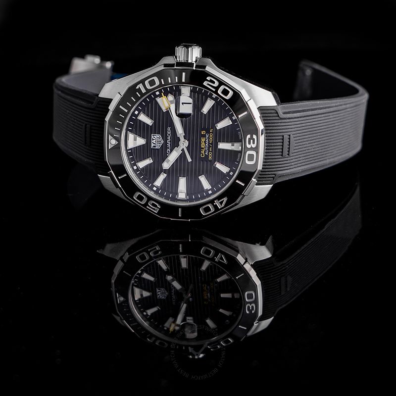  Shop Authentic Tag Heuer Aquaracer Black Dial Watch for Men - WAY201A.FT6142 - Luxxuri