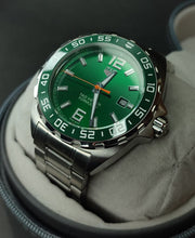  Shop Authentic Tag Heuer Formula 1 Quartz Green Dial Silver Steel Strap Watch for Men - WAZ1017.BA0842 - Luxxuri