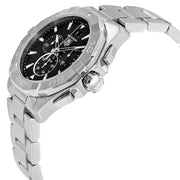  Shop Authentic Tag Heuer Aquaracer Chronograph Black Dial Silver Steel Strap Watch for Men - CAY1110.BA0927 - Luxxuri