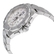  Shop Authentic Tag Heuer Aquaracer White Dial Silver Steel Strap Watch for Men - CAY1111.BA0927 - Luxxuri