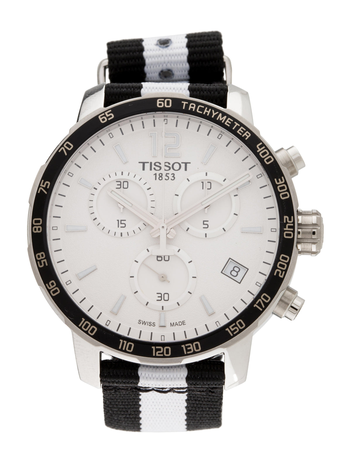  Shop Authentic Tissot Quickster Chronograph NBA Brooklyn Nets Watch For Men - T095.417.17.037.11 - Luxxuri