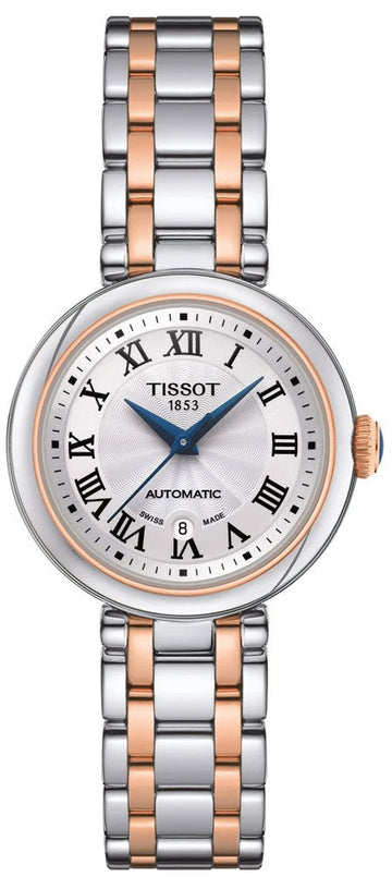  Shop Authentic Tissot Bellissima Automatic Silver Dial Two Tone Steel Strap Watch For Women - T126.207.22.013.00 - Luxxuri