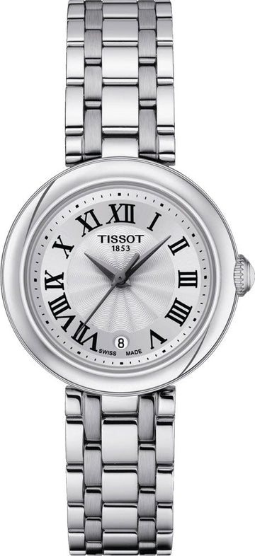  Shop Authentic Tissot Bellissima Small Lady Silver Dial Silver Steel Strap Watch For Women - T126.010.11.013.00 - Luxxuri