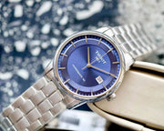  Shop Authentic Tissot Luxury Powermatic 80 Blue Dial Silver Steel Strap Watch For Men - T086.407.11.041.00 - Luxxuri