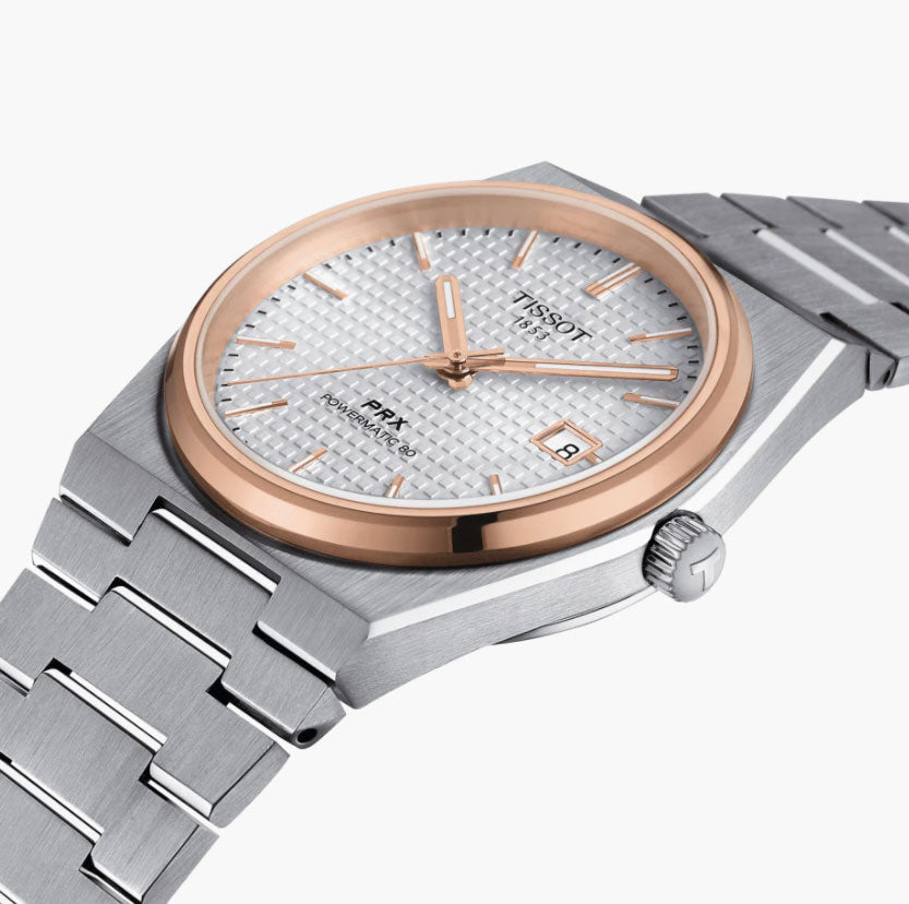  Shop Authentic Tissot PRX Powermatic 80 Silver Dial Silver Steel Strap Watch For Men - T137.407.21.031.00 - Luxxuri