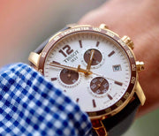 Shop Authentic Tissot Quickster Chronograph Silver Dial Watch For Men - T095.417.36.037.01 - Luxxuri