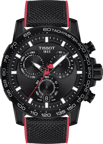  Shop Authentic Tissot Supersport Chrono Giro D'Italia Black Dial Black Nylon Strap Watch for Men - T125.617.37.051.00 - Luxxuri