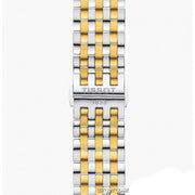  Shop Authentic Tissot T Classic Bridgeport Quartz Silver Dial Two Tone Mesh Bracelet Watch For Men - T097.410.22.036.00 - Luxxuri