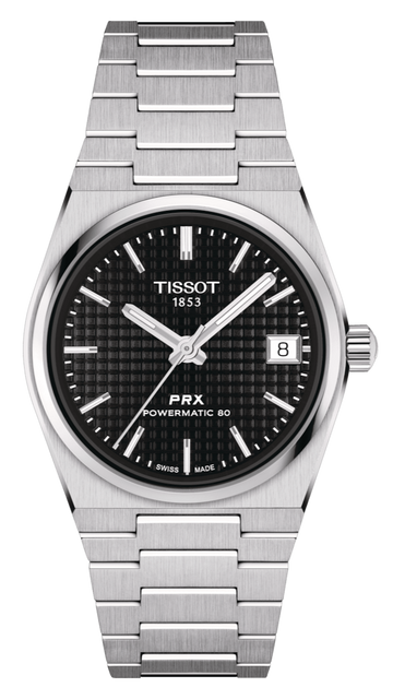  Shop Authentic Tissot PRX Powermatic 80 Black Dial Silver Steel Strap Watch for Men - T137.207.11.051.00 - Luxxuri