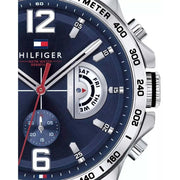  Shop Authentic Tommy Hilfiger Decker Blue Dial Blue Rubber Strap Watch for Men - 1791476 - Luxxuri