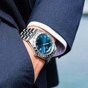  Shop Authentic Tudor Royal Automatic Blue Dial Silver Steel Strap Watch for Men - M28600-0005 - Luxxuri