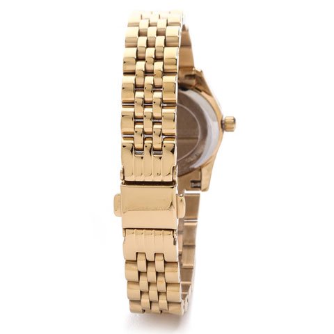  Shop Authentic Michael Kors Lexington Quartz Blue Dial Gold Steel Strap Watch For Women - MK3271 - Luxxuri