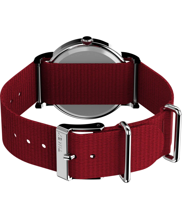  Shop Authentic Daniel Wellington Classic Roselyn White Dial Red NATO Strap Watch For Women - DW00100272 - Luxxuri