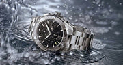  Shop Authentic Tag Heuer Aquaracer Automatic Chronograph Black Dial Silver Steel Strap Watch for Men - CAY2110.BA0927 - Luxxuri