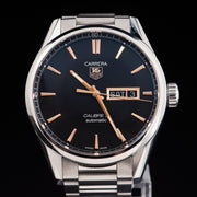  Shop Authentic Tag Heuer Carrera Black Dial Watch for Men - WAR201C.BA0723 - Luxxuri