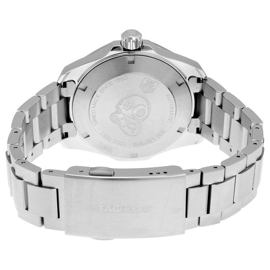  Shop Authentic Tag Heuer Aquaracer Calibre 5 Blue Dial Silver Steel Strap Watch for Men - WAY211C.BA0928 - Luxxuri
