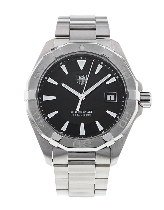  Shop Authentic Tag Heuer Aquaracer Black Dial Watch for Men - WAY1110.BA0928 - Luxxuri