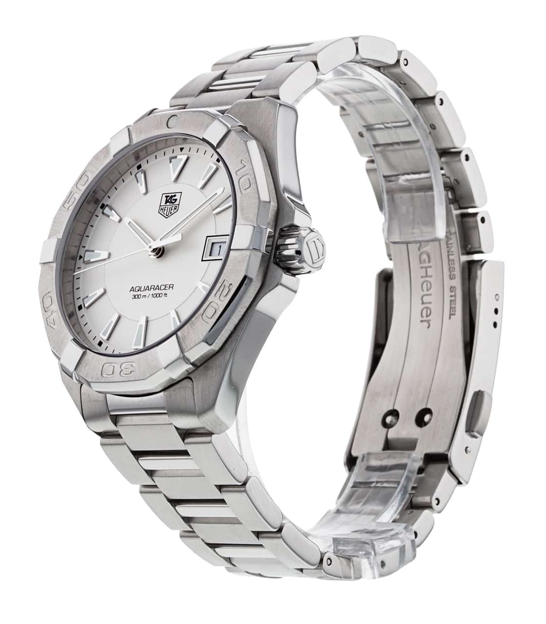  Shop Authentic Tag Heuer Aquaracer White Dial Watch for Men - WAY1111.BA0928 - Luxxuri