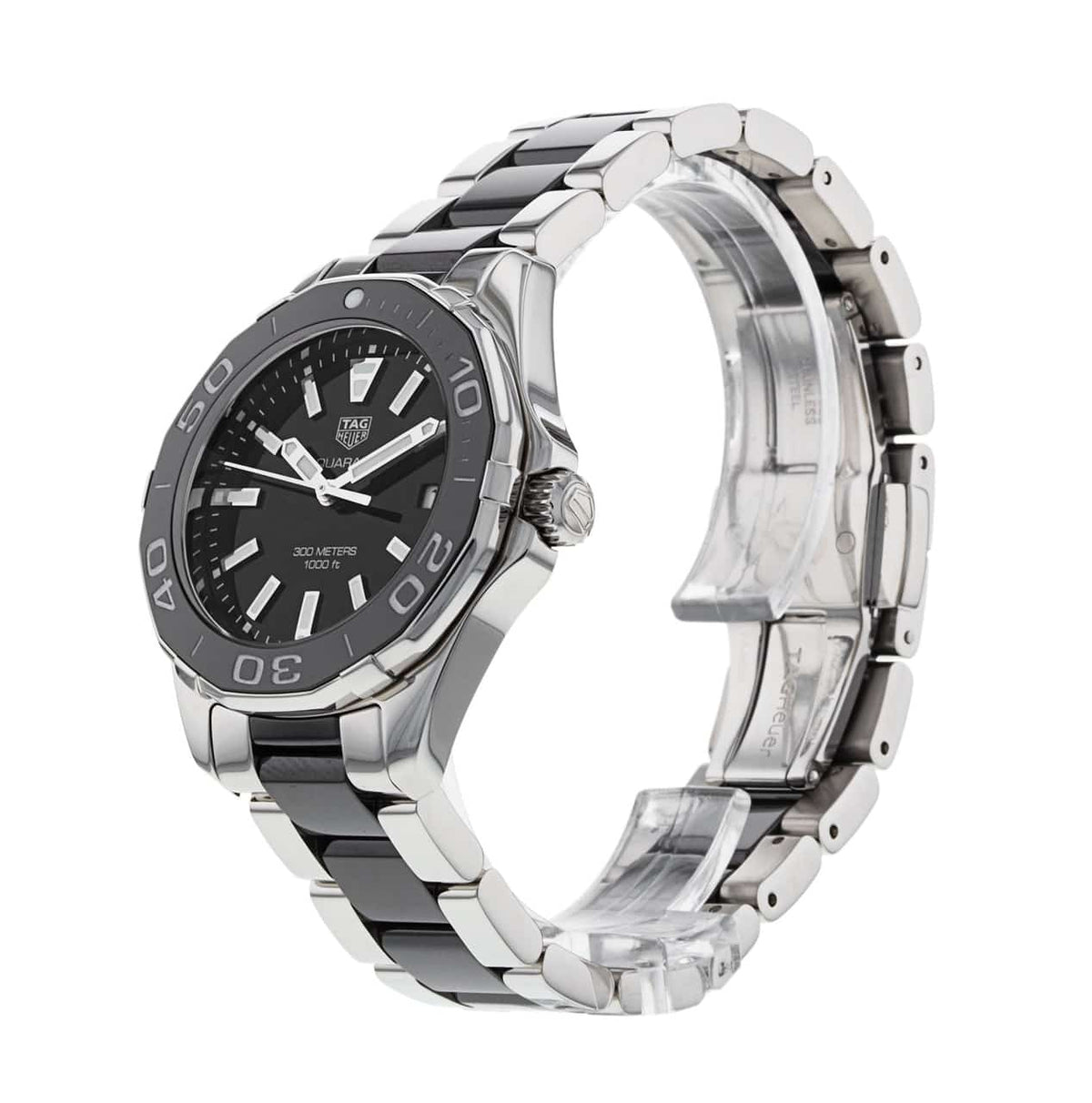  Shop Authentic Tag Heuer Aquaracer Black Dial Watch for Men - WAY131A.BA0913 - Luxxuri