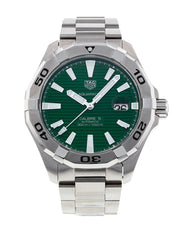  Shop Authentic Tag Heuer Aquaracer Green Dial Watch for Men - WAY2015.BA0927 - Luxxuri