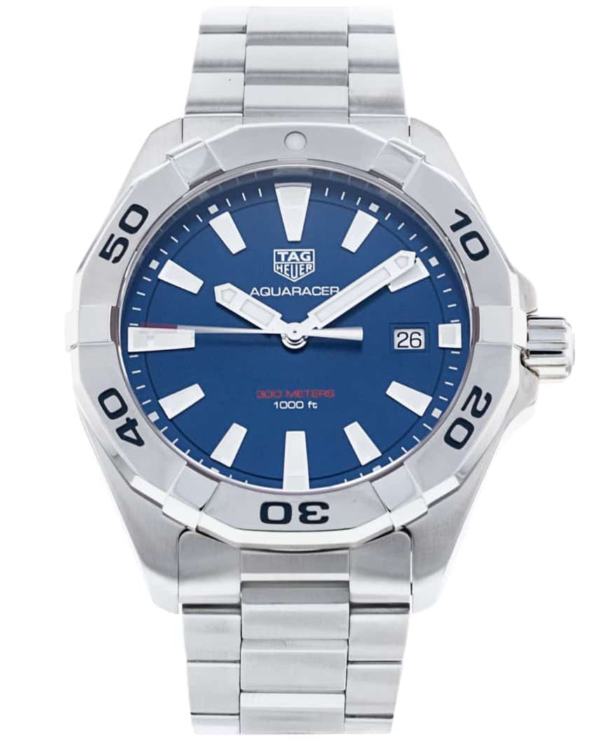  Shop Authentic Tag Heuer Aquaracer Blue Dial Watch for Men - WBD1112.BA0928 - Luxxuri