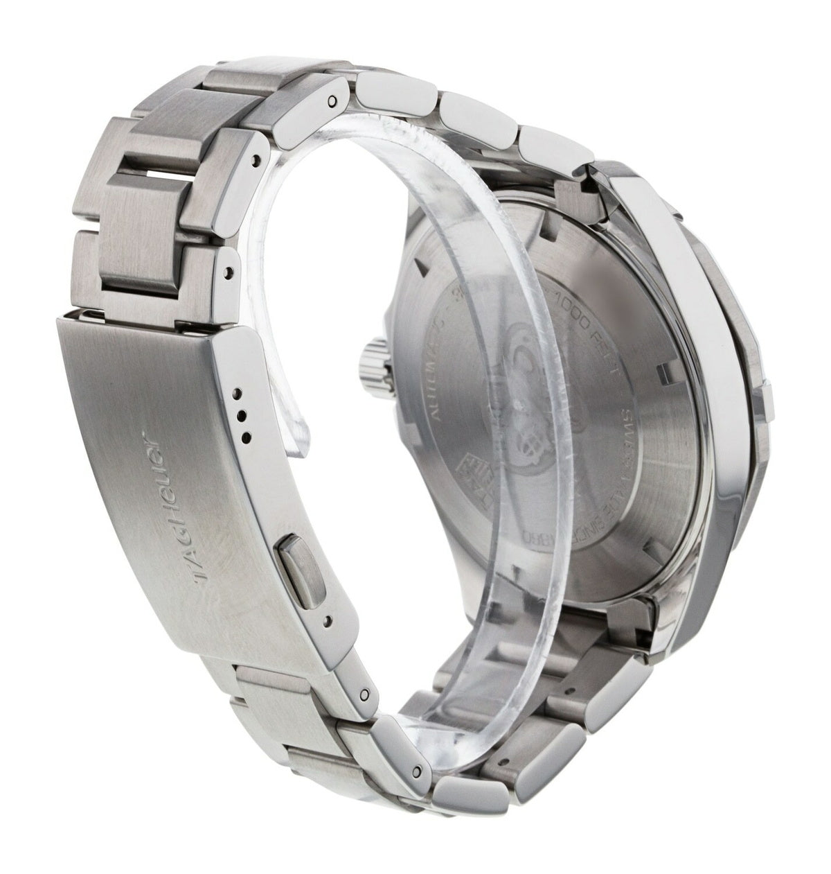  Shop Authentic Tag Heuer Aquaracer Automatic White Dial Silver Steel Strap Watch for Men - WBD2111.BA0928 - Luxxuri