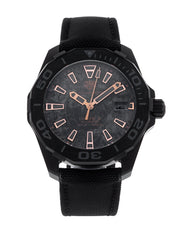  Shop Authentic Tag Heuer Aquaracer Calibre 5 Black NATO Strap Carbon Dial Watch for Men - WBD218A.FC6445 - Luxxuri