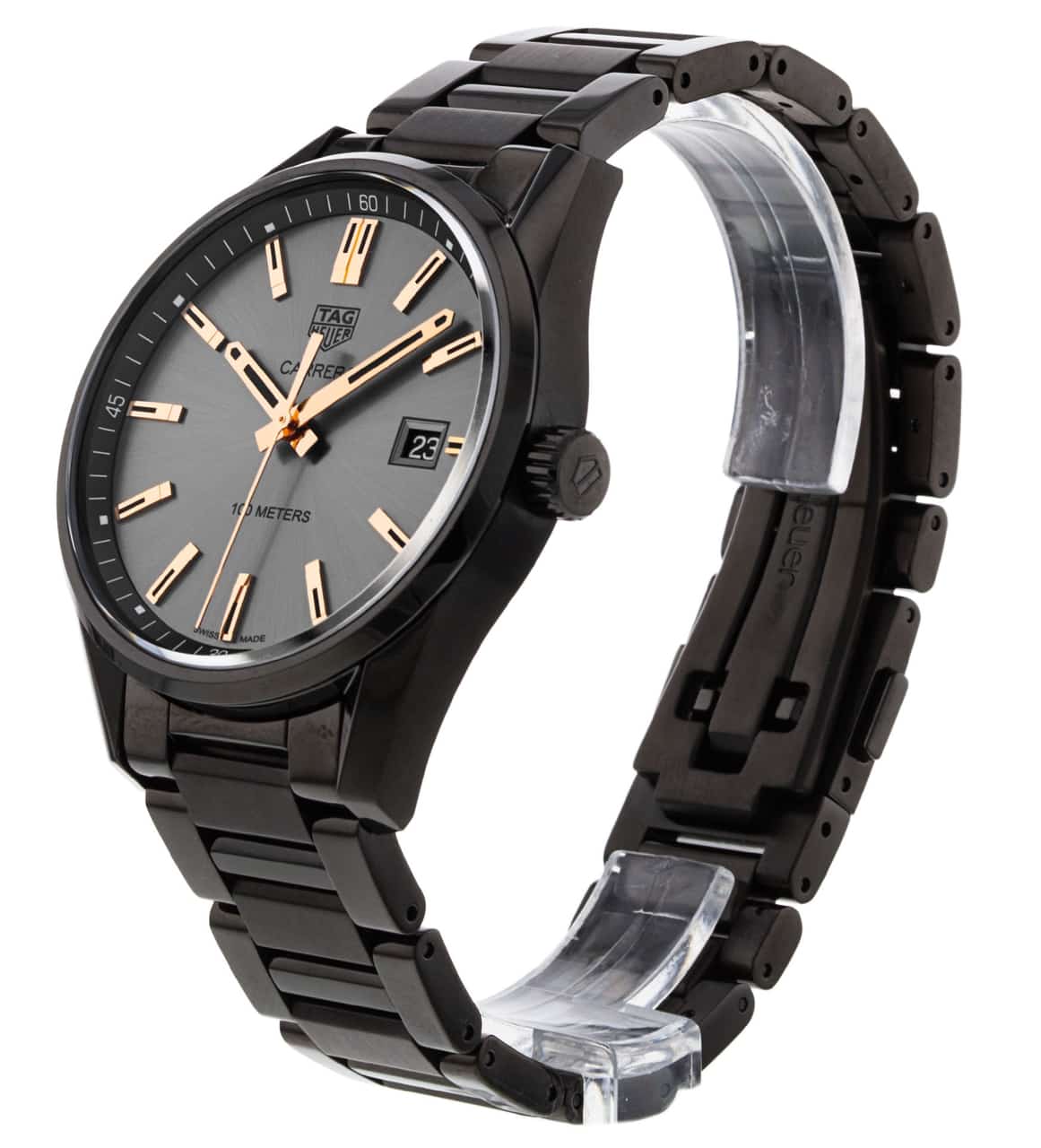  Shop Authentic Tag Heuer Carrera Black Dial Watch for Women - WAR1113.BA0602 - Luxxuri
