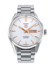  Shop Authentic Tag Heuer Carrera White Dial Watch for Men - WAR201D.BA0723 - Luxxuri