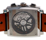  Shop Authentic Tag Heuer Monaco Gulf Automatic Chronograph Blue Dial Blue Leather Strap Watch for Men - CBL2115.FC6494 - Luxxuri