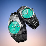  Shop Authentic Tissot PRX Powermatic 80 Automatic Mint Green Dial Silver Steel Strap Watch for Men - T137.407.11.091.01 - Luxxuri